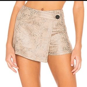 Superdown x Revolve Snake print Skort / Short